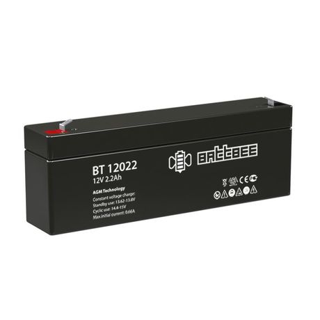 Аккумулятор ОПС 12В 2.2А.ч Battbee Delta BT 12022