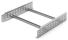 Лестничный лоток замковый 600х100х3000, толщ. 1,5 мм, Сендзимир цинк, 013611 | НЛО-600х100х3000-1,5-СЦ Ostec