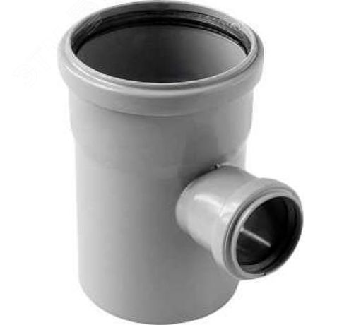 Тройник 110х50 87 град, канализационный - 24110050 VALFEX 00000019720