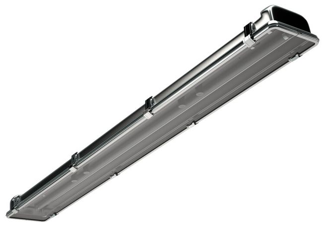 Светильник люминесцентный промышленный ЛПП INOX 236 HF 2х36Вт Т8 G13 ЭПРА IP65 | 1077000090 Световые Технологии