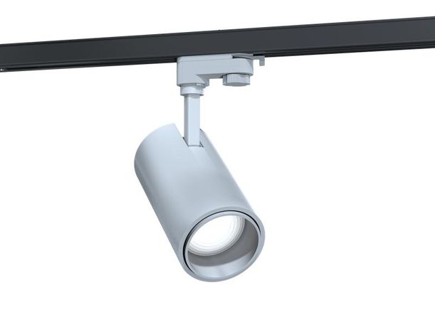 Светильник L-spot Fish/33/К15-Г60/5.0K/SH/220AC IP20 RAL 9003 бел. шинопровод (SH) LEDEL LSPT00034