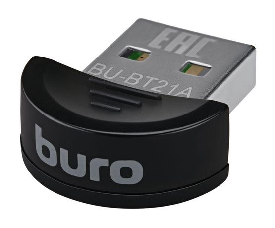 Адаптер USB BU-BT21А Bluetooth 2.1+EDR class 2 10м черн. BURO 341941