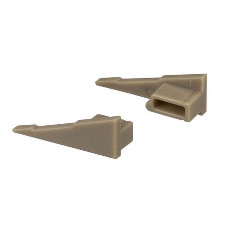 Комплект заглушек SL-MINI-SHELF-H8 OLIVE GREY (Arlight, Пластик) | 038810 Arlight