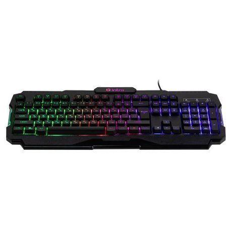 Клавиатура KG560 игровая проводная с подсветкой черн. Intro Б0056139 ЭРА