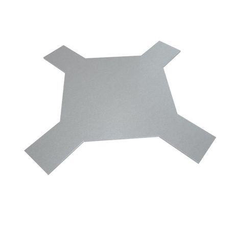 Крышка лестничного Х-разветвителя 150 мм HD | KLXD150 КМ-профиль LO12459