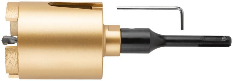 Коронка кольцевая по бетону алмазная безударная в сборе 68 мм - 33485 РОС