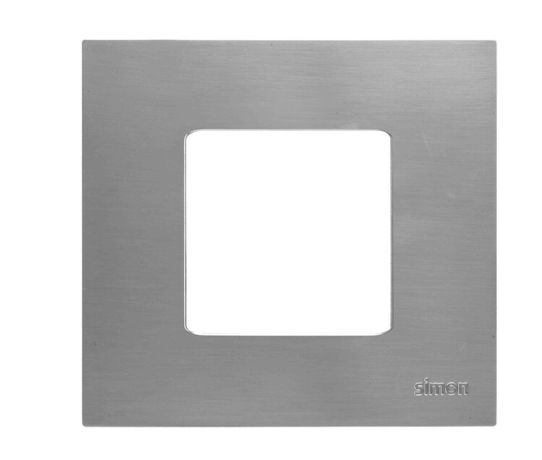 Рамка 3-м Simon27 Play для Simon 2700630-03 нерж. сталь 2700637-042