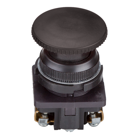 Выключатель кнопочный КЕ 021-У3-исп.3 (черный) | 264504 КЭАЗ