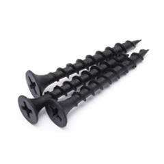 Саморез гипсокартон/дерево 3,5х25 черный (200шт) - 36314 ПАРТНЕР