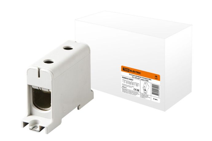 Клемма вводная силовая КВС 35-150 кв.мм. серая | SQ0833-0007 TDM