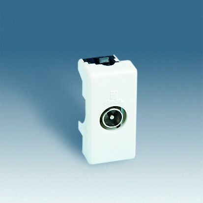 Механизм розетки СП TV Simon27 1мод. бел. Simon 27475-34