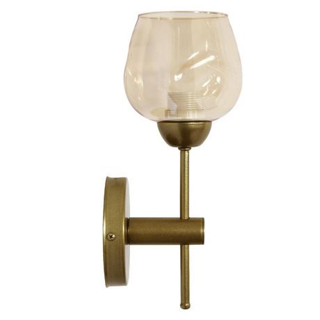 Светильник Адель 511 зол. (Плафон 8268) НББ 01-60-178 Е27 настенный - 1005405233 Элетех