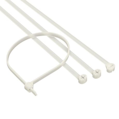 Хомут кабельный 3.6х300 P6.6 с двойн. замком бел. (уп.100шт) DKC 21210SR ДКС