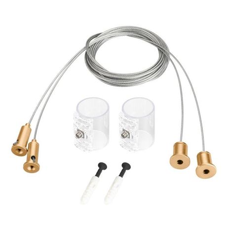 Подвес MOONLIGHT-HR-LIFT-SIDE-VR-D25 Gold металл (комплект) Arlight 048374