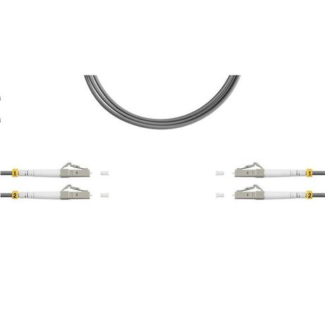 Патч-корд ВО MM(OM1), LC/UPC-LC/UPC, 3.0мм, duplex, LSZH, 5м | 09-12109 SUPRLAN Net.on