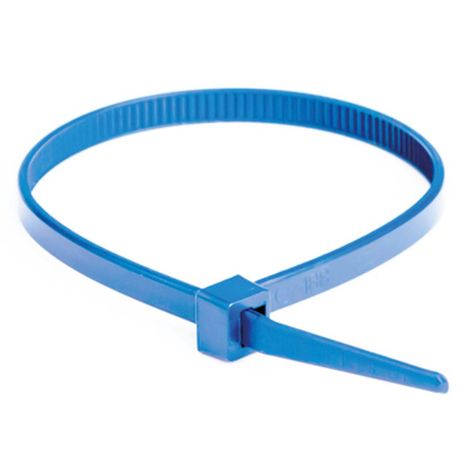 Хомут ETFE химически устойчивый из фторопласта 2.5х100 голуб. (уп.100шт) DKC CTETFE-2.5-100 ДКС