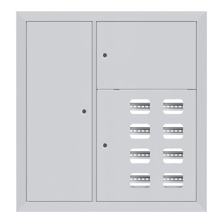 Щит этажный 8 кв. слаботочка слева (1000х950х150) Basic |mb28-v-8z| EKF