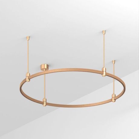 Трек ART-APRIORI-ROUND-ROD-400-R1000 (GD) (ARL, IP20 металл, 3 года) - 048482 Arlight