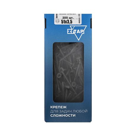 Саморез ШСГМ 3.5х51 (уп.200шт) Tech-Krep/Zitar 102132