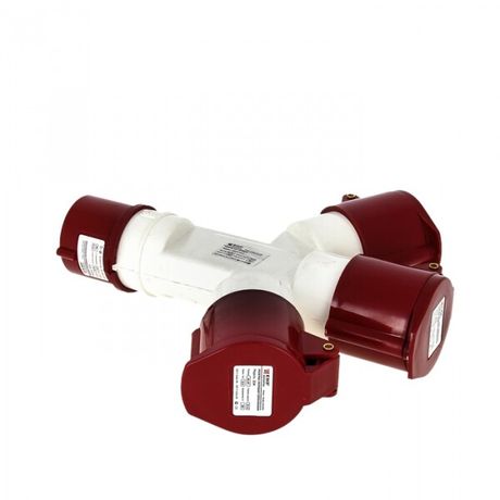 Розетка трехлучевая 1013-214 3Р+РЕ 16А 380В IP44 EKF PROxima | ps-1013-214-16-380