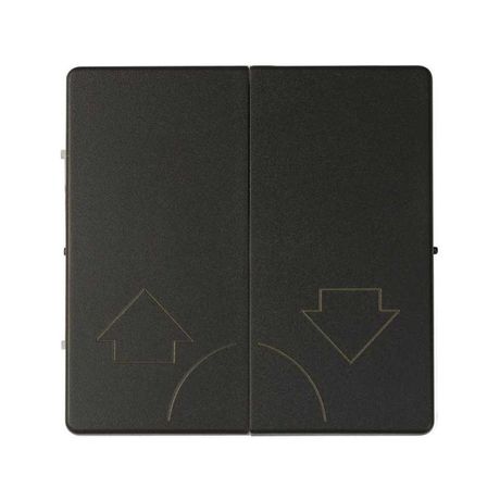 Клавиша двойная для 75396-39 Simon82/82Nature графит 82029-38