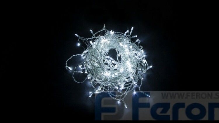 Гирлянда занавес LED 5000К 2х1.5м IP44 - 32329 FERON CL19