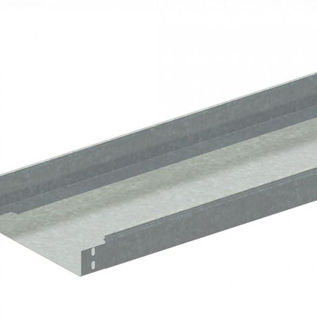 Лоток неперфорированный 300х100-1,0 L3000 монтаж без соединителей - Н0122162625 СОЭМИ