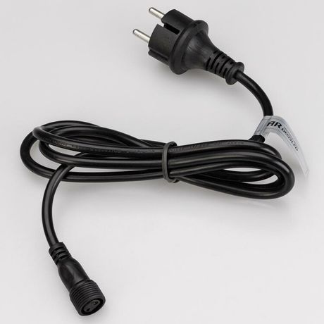 Шнур питания ARD-CLASSIC-BALL-LIVE-1.5M Black (230V, 1.6A) (ARDCL, Закрытый) - 025652 Arlight