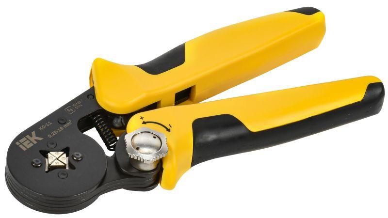 Клещи обжимные КО-11 0,25-16мм2 (квадрат) ARMA2L 3 | A2L3-KL10-C025-016-11 IEK