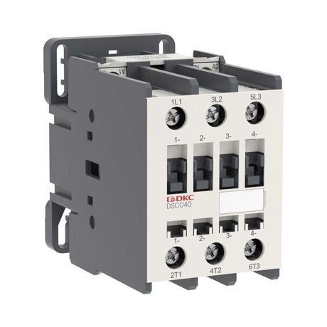 Магнитный контактор YON DSC040 40A 18,5кВт AC3 3P кат.48В AC | DSC040-3C00A048 DKC ДКС