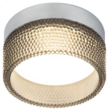 Встраиваемый светильник под лампу GX53 DK97 CH/BK хром черный - Б0057462 ЭРА