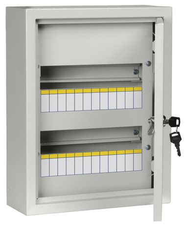 Корпус металлический ЩРн-24 (395х310х120мм) IP31 бел. TITAN 3 IEK MKM13-N-24-31-Z