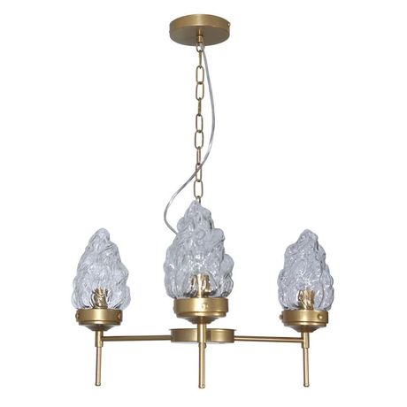 Светильник подвесной Фламенко 131 зол. НПБ 01-3х40-101 Е14 - 1005405318 Элетех