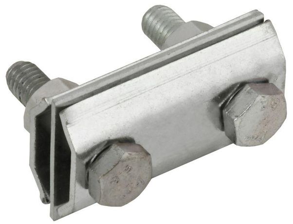 Зажим соединительный двойной сквозной пруток-пруток 8мм нержавеющая сталь IEK - ZCC84-20-1-08