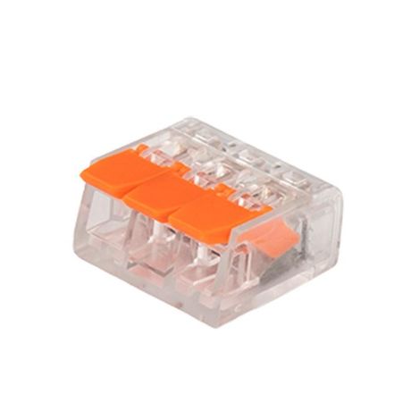 Клемма монтажная рычажного соединения PTC-3P 221-413 450V 32A 0,14-4.0mm2 /50 шт./ |5050914| Jazzway