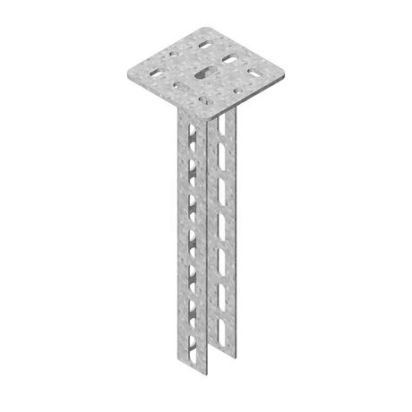 Стойка потолочная одинарная - HDHSMU50.1000 VERGOKAN