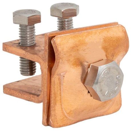 Держатель фальцевый, скручиваемый 3мм, Cu EKF PROxima | lp-33396-cu