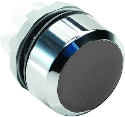 Кнопка MP2-20B черная (только корпус) без подсветки с фиксацией | 1SFA611101R2006 ABB