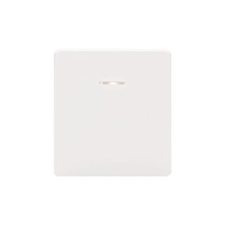 Выключатель проходной (переключатель) 1-кл. СП ROUND MIELE 10А с подсветкой перламутр Kranz KR-78-0716-1