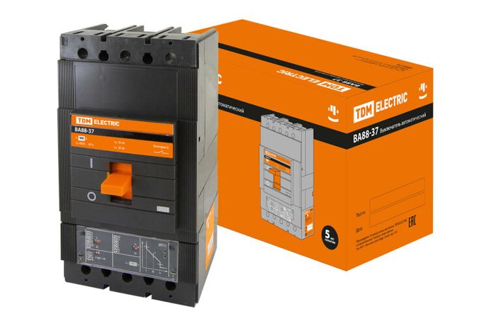 Выключатель автоматический ВА88-37 3Р 400А 35кА с электронным расцепителем - SQ0707-0097 TDM