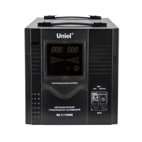 Стабилизатор напряжения RS-1/15000 1ф 15кВА релейный Uniel 03116
