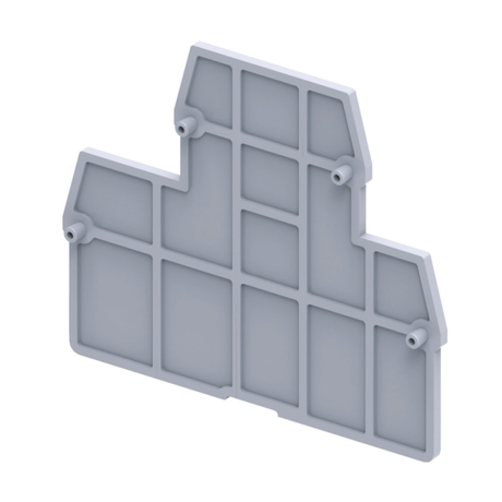 Крышка концевая OptiClip EPCDL4UN для клемм CDL4UN - 332736 КЭАЗ