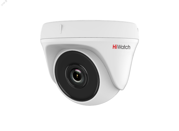 Видеокамера HD-TVI 2Мп уличная купольная с ИК-подсветкой до 20м (2.8мм) - DS-T233 (2.8 mm) HiWatch 300612190