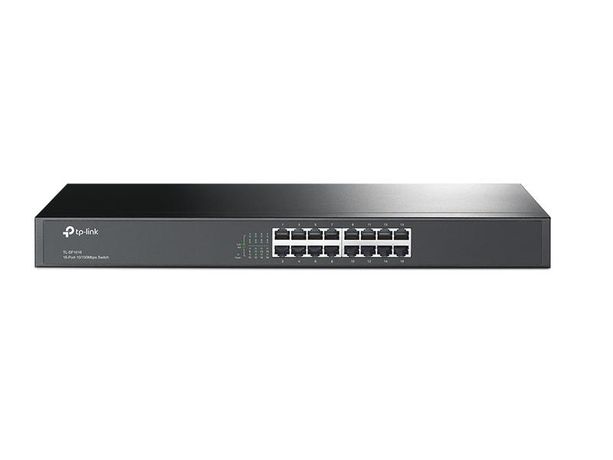 Коммутатор TL-SF1016 16-портовый 10/100Мбит/с монтируемый в стойку TP-Link 1198608