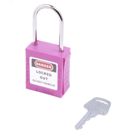 Замок безопасности навесной BD-G78S Purple - 11010 ПТК