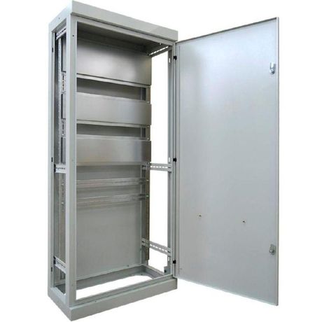 Каркас напольный цельносварной ВРУ-1 (2000х450х450) IP31 без боковых панелей серый | Б0059327 ЭРА