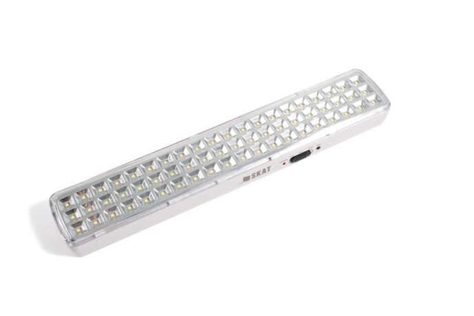 Светильник аварийного освещения Skat LT-902400-LED-Li-Ion ,90 светодиодов,2400мАч | 2453 Бастион
