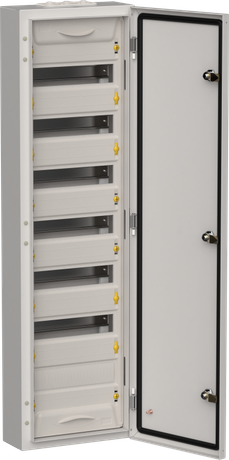 Корпус ЩРн-84 (1х84) TITAN 5 1085х310х140 IP54 метал. сер. IEK TI5-50-N-084-54-7035