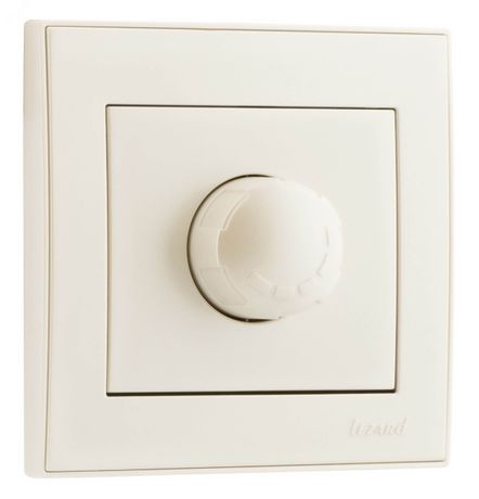 Светорегулятор СП 500Вт Rain с фильтром и предохранителем жемчуж./бел. перламутр. LEZARD 703-3030-117