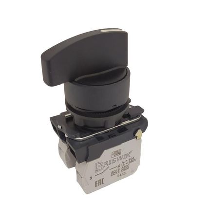 Переключатель КПЕ-4120-Д рукоятка удлиненная на 3 полож. с самовозвратом 2з+0р 10А посадочное отверстие d22мм УХЛ3 IP40 черн. Реле и автоматика A8012-79684396